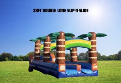 38ft Double Lane Slip-N-Slide